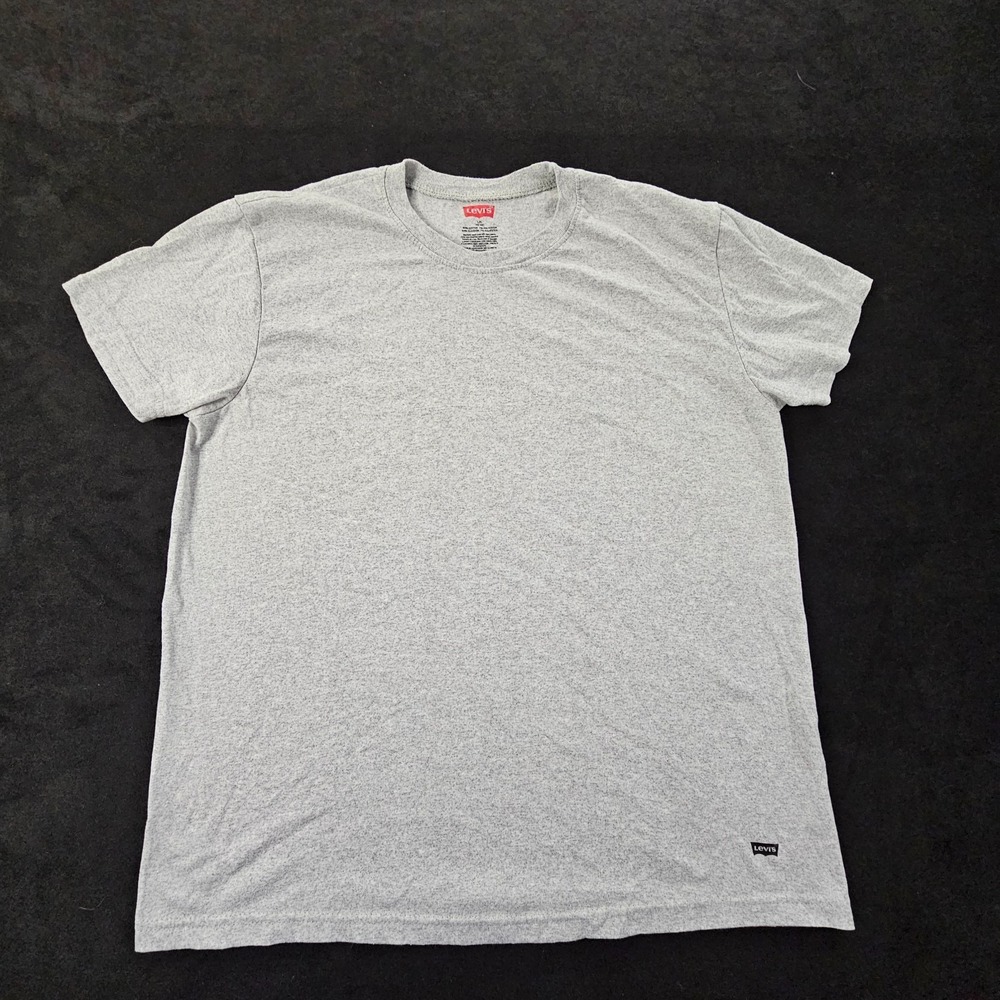 Levi's Gray Short‎ Sleeve Cotton Blend T-Shirt Men's L